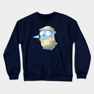 Golang Gopher Tour Guide for you Crewneck Sweatshirt